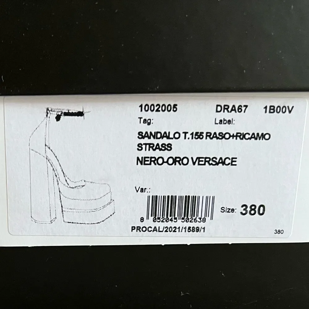 VERSACE MEDUSA AEVITAS PLATFORM PUMPS - Picture 5 of 5